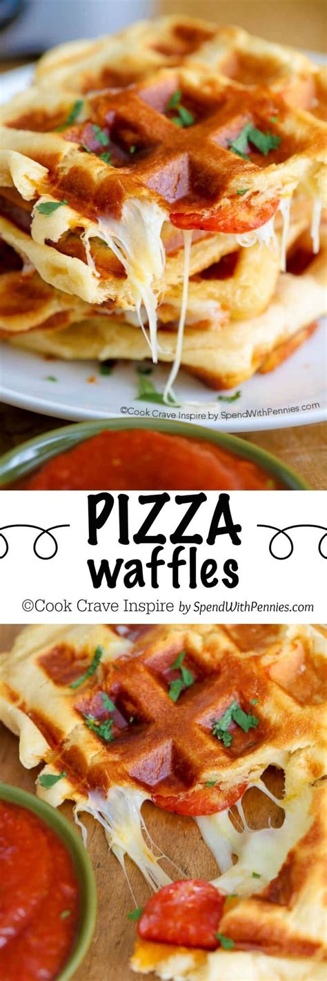 Pizza Waffles With Just 3 Ingredients These Yummy Waffles Take Just A