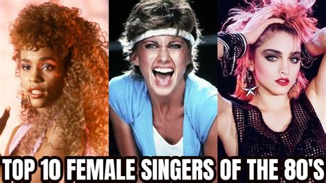 Top 10 Most Popular Female Singers Of The 80s Collection Best Song
