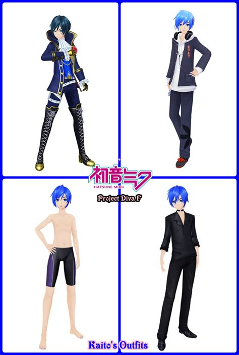 Kaitos Outfits In Project Diva F By Levi Ackerman Heicho On Deviantart