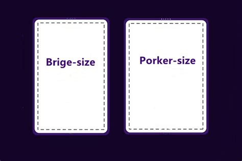 Playing Card Size Knowsize