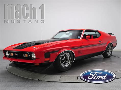 1973 Ford Mustang Mach 1 Ford Mustang Ford Mustang Classic Mach 1