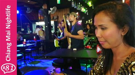 Chiang Mai Nightlife Back At Night Bazaar Youtube