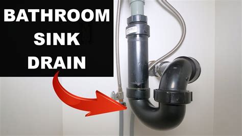 Surprising Gallery Of How To Install Drain In Bathroom Sink Photos