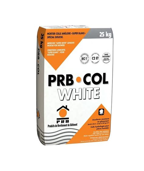 Colle White Prb 25kg Colle Ain Carrelage