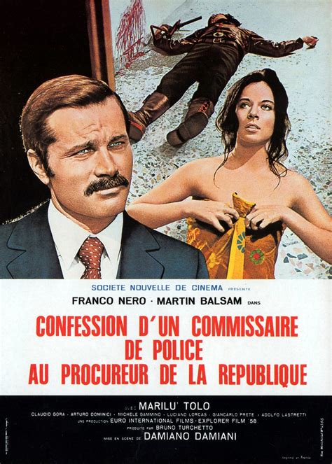 Confessions D'un Commissaire De Police Au Procureur De La République - Una Pagina de Cine 1971 Confessione di un commissario di polizia al
