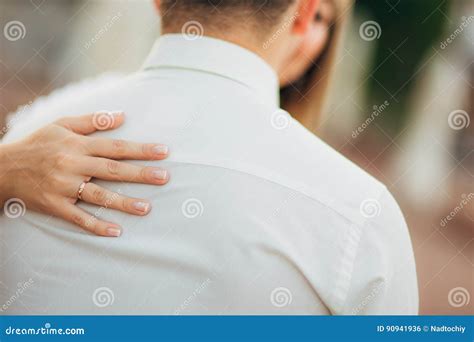 Female Hands Close Up Outdoor Stock Photo Image Of Close Couple