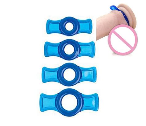 4pcs Penis Cock Ring Sethelps Create Firmer And Thicker Erections