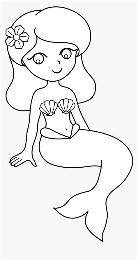 Realistic Easy Mermaid Coloring Pages You Can Use These Free Mermaid
