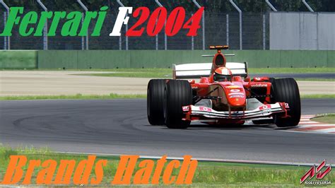 Assetto Corsa Ferrari F2004 Brands Hatch Gameplay YouTube