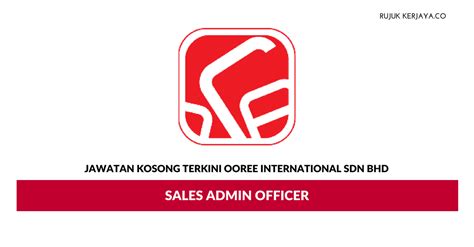 Buy our report for this company usd 14.99 most recent financial data: Jawatan Kosong Terkini Ooree International Sdn Bhd ~ Sales ...