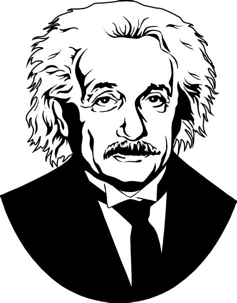 Albert Einstein Png Isolated Photos Png Mart