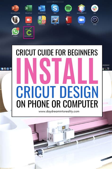 Install Design Space And Connect Your Cricut To Your Phone And Computer