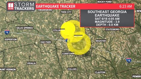Metter Georgia Earthquake This Morning How Big Was It 11alive