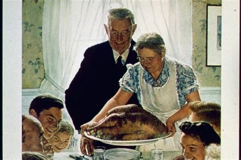 23 Norman Rockwell Thanksgiving Paintings