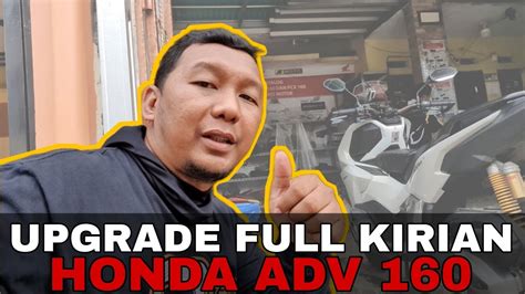 Upgrade Kirian Honda Adv 160 Top Speed 144 Km Youtube