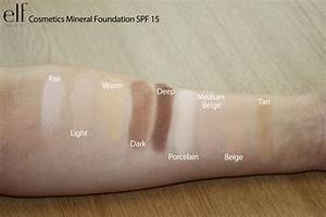Elf Mineral Foundation Swaches Foundations Pinterest