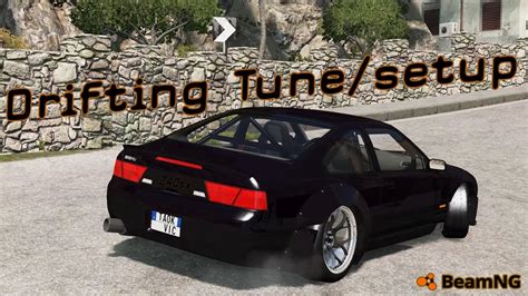 Beamngdrive Drifting Setup Tune 240sx Youtube