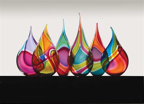 Paull Rodrigue Blown Glass Art Contemporary Glass Art Glass Art