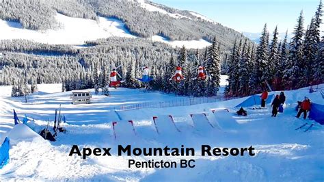 Freestyle Skiing Apex Mountain Resort Youtube