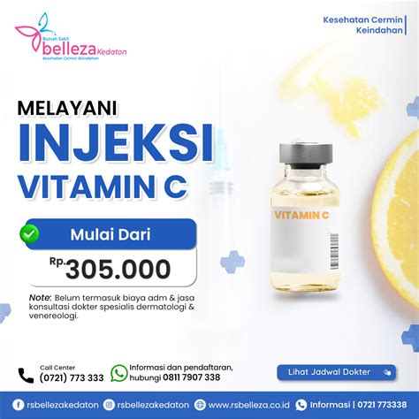 Klinik Kulit And Kelamin Rs Belleza Kedaton Melayani Injeksi Vitamin C Rs Belleza Kedaton