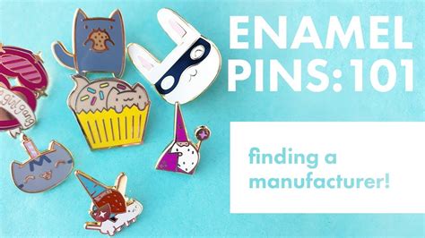 Enamel Pins Finding A Manufacturer And Producing Your Pins YouTube