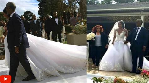 Minnie Dlaminis White Wedding Part 2 Becoming Mrs Jones Youtube
