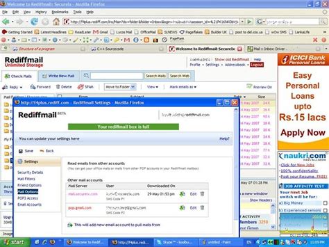 Organize your inbox, organize your life. KoolB's Blog: I'm Puzzled with Rediffmail