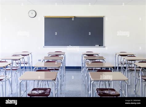 Empty Desks School Hi Res Stock Photography And Images Alamy
