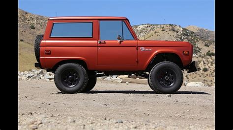 Icon New School Br 5 Restored And Modified Ford Bronco Youtube