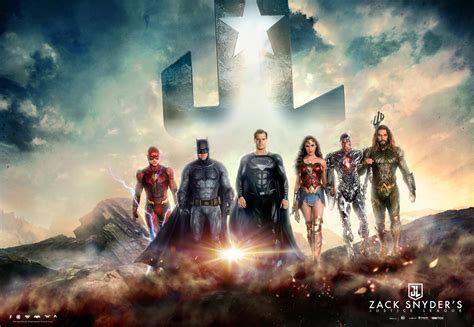 Mikhail Villarreal Zack Snyders Justice League Wallpaper Poster