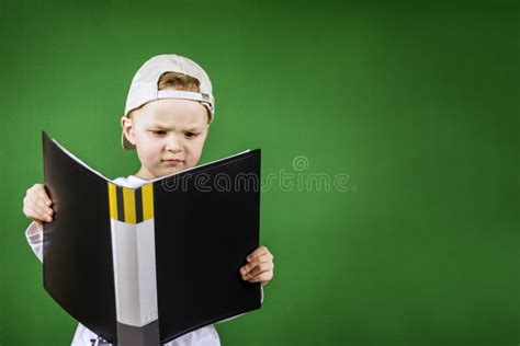 Boy Reads Folder Papers Stock Photos Free And Royalty Free Stock Photos