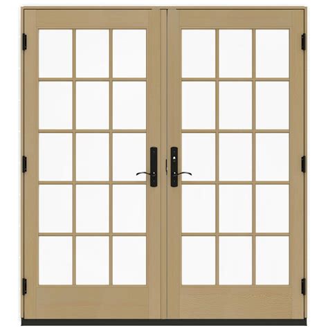 Steves And Sons 72 In X 80 In Mini Blind Primed White Prehung Right