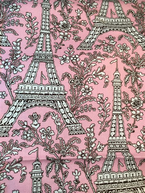 French Motif Fabric With Free Shipping