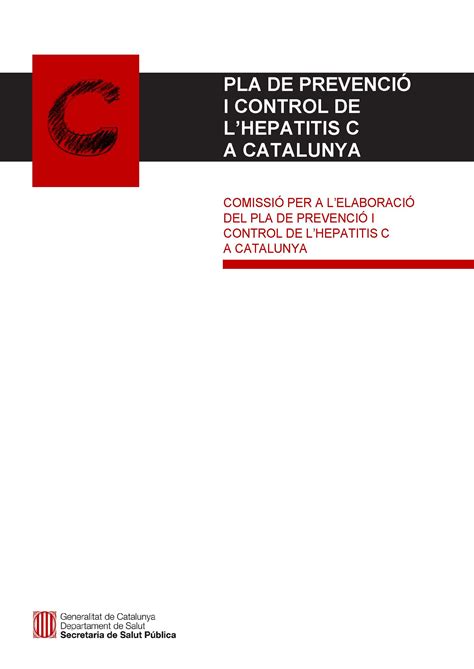 Pla de prevenció i control de l hepatitis C a Catalunya Educación sexual SIDA STUDI