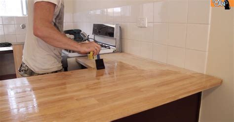One of my favourite before and after projects is a great diy kitchen makeover. Install A Kitchen Countertop (Without Removing The Old One ...