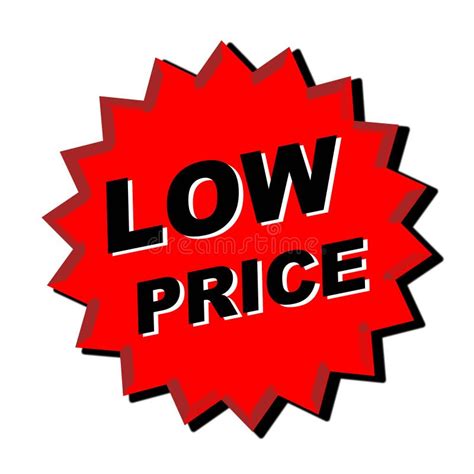 Low Price Sign Stock Illustration Illustration Of Mark 6603591
