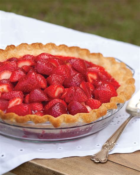 Fresh Strawberry Pie Southern Lady Magazine