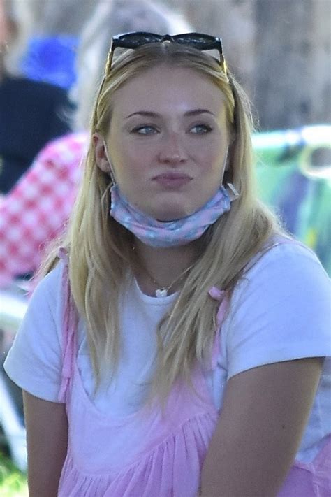 And how many bottles of. Pregnant SOPHIE TURNER at a Picnic in Studio City 07/06 ...
