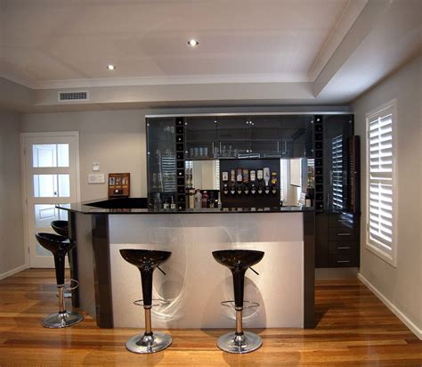 Bars Modern Home Bar Sydney By Attards Kitchens And Cabinetry