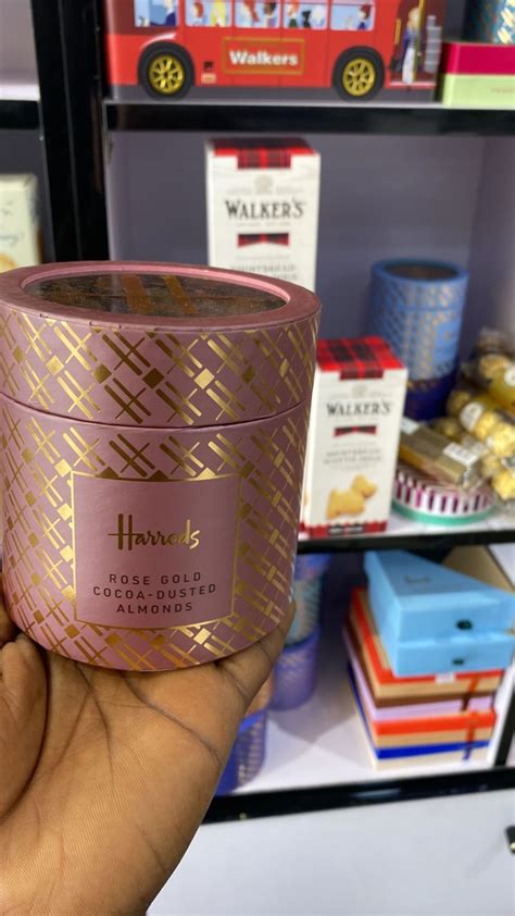 Harrods Rose Gold Cocoa Dusted Almond Visig Kholls