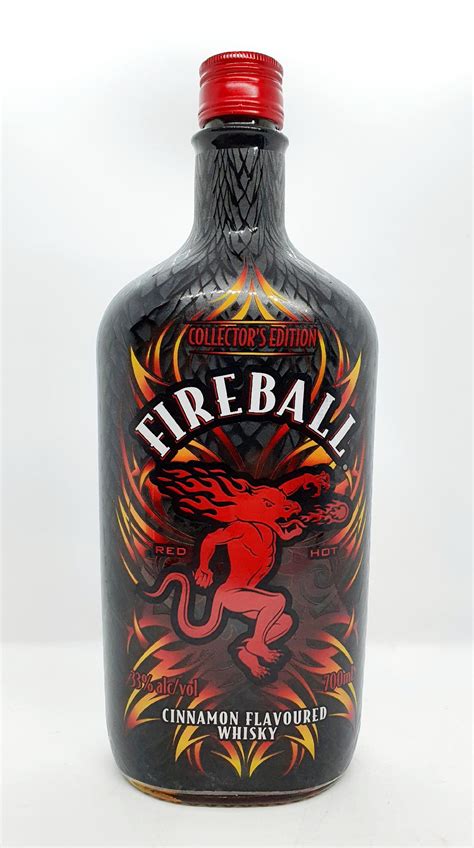 Fireball Cinnamon Whisky Limited Edition Bottle 700ml 33 Abv My