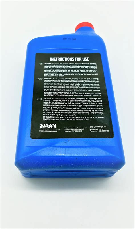 Volvo Penta 5 Full Synthetic Gas Engine Oil 10w 40 21681794