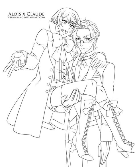 Black Butler Coloring Pages Coloring Home