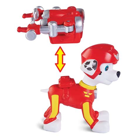 Pup Pack And Badge Marshall Air Rescue Paw Patrol