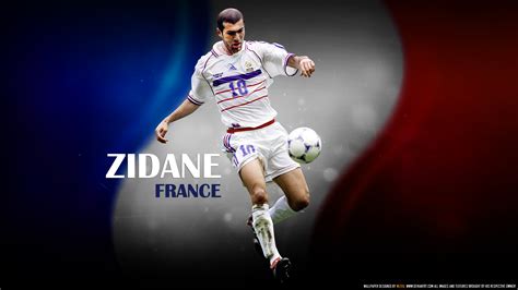 Download French Soccer Zinedine Zidane Sports Hd Wallpaper