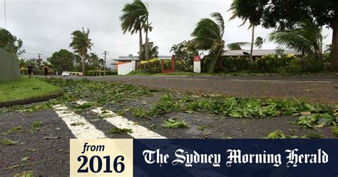 Video Cyclone Winston Fiji Cleanup Begins