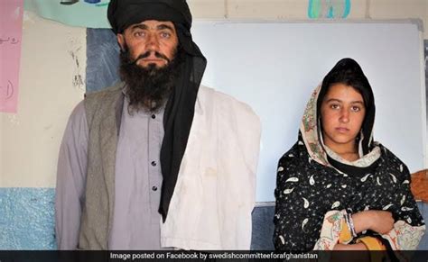 Afghan Father Travels 12 Km To Take Daughters To School Waits 4 Hours