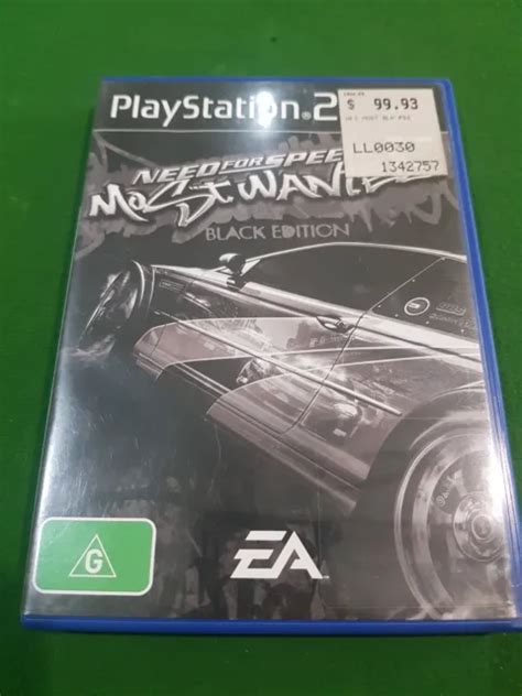 Need For Speed Most Wanted Black Edition Playstation Ps Racing Video