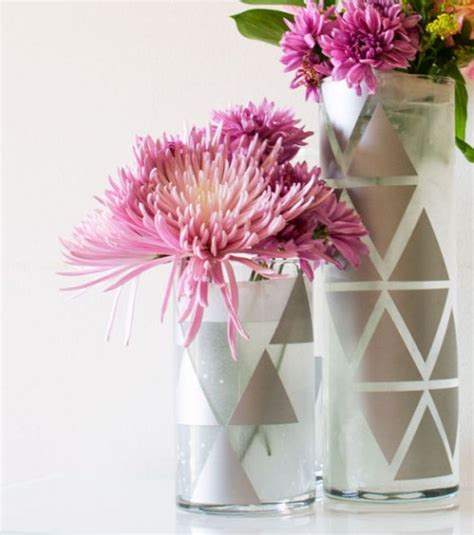6 Diy Geometric Vases For Displaying Flowers Stylishly Shelterness
