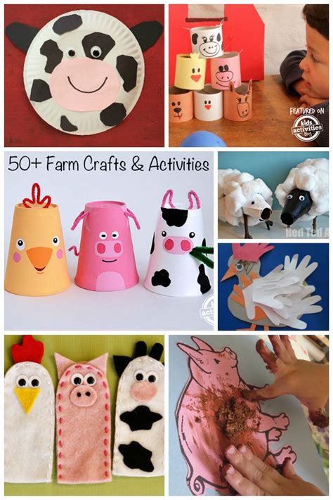 50 Fun Farm Crafts And Activities Kids Activities Farm